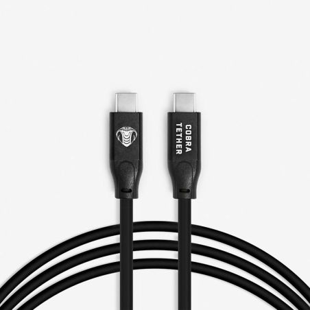 COBRA TETHER USB-C / USB-C - 5m - Noir