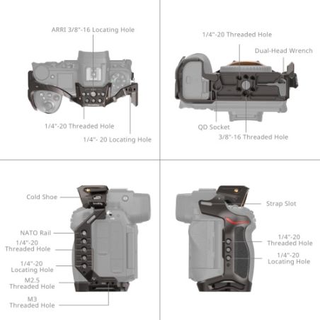 SMALLRIG 4521 CAGE NIGHT EAGLE NIKON Z 6III