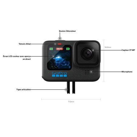 GOPRO HERO 12 BLACK