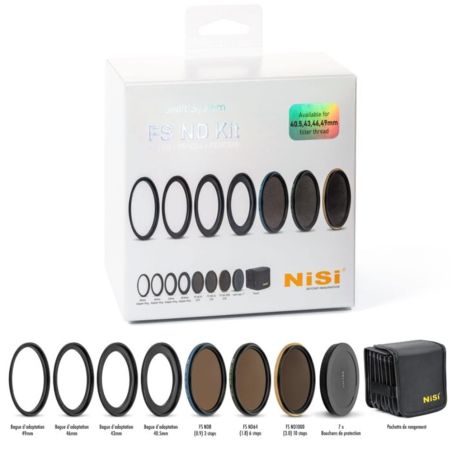 NiSi KIT SWIFT ND FS ND8/ND64/ND1000 40-49MM