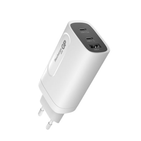 GP CHARGEUR X2 USB C X1 USB A 100-240V 65W