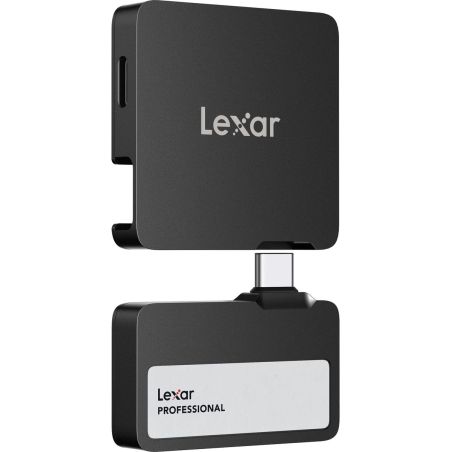 Lexar Go Portable SSD SL400 1TB AVEC HUB NOIR