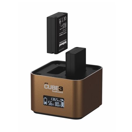 HAHNEL CHARGEUR PROCUBE3 BATT. OLYMPUS BLN-1/