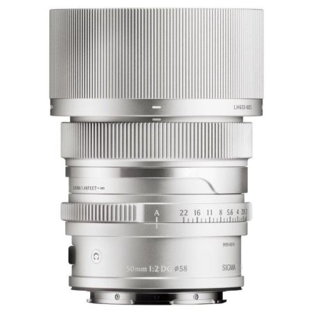 Sigma 50mm F2DG | Contempor L-MOUNT Silver