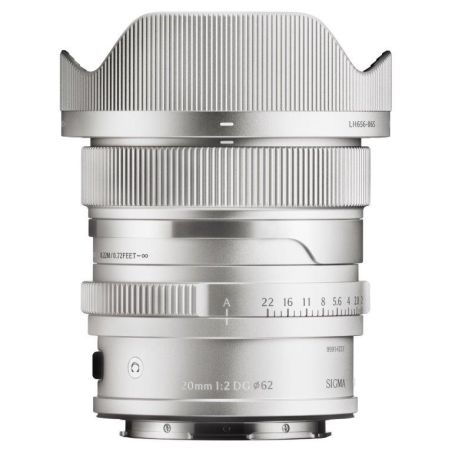 Sigma 20mm F2 DG | Contemporary L-MOUNT Silver